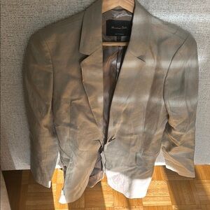Massimo Dutti Women’s Tan Blazer NWT